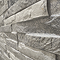 Casterton Light Grey Stone Effect Split Face Tiles - 100 x 500mm