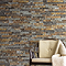 Casterton Mix Stone Effect Split Face Tiles - 100 x 500mm