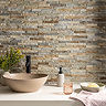 Casterton Natural Stone Effect Split Face Tiles - 100 x 500mm