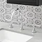 Catalan Peel & Stick Backsplash Tiles - Pack of 4  In Bathroom Large Image