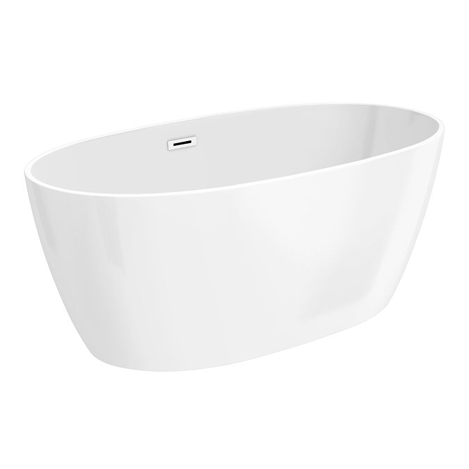 Catania 1500 x 720 Double Ended Bath with Chrome Waste