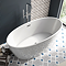 Catania 1500 x 720 Double Ended Bath with Chrome Waste