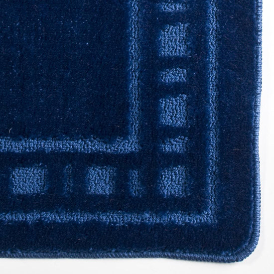 Catherine Lansfield - Armoni 2-Piece Bath Set - Navy Profile Large Image