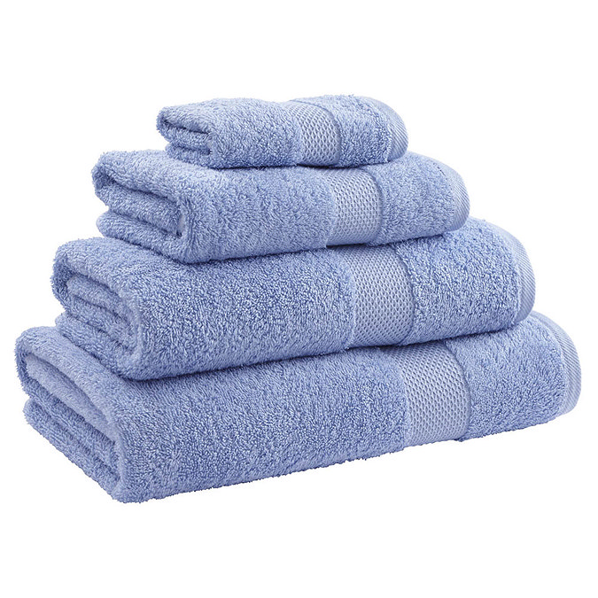 Catherine Lansfield - Egyptian Cotton Towel - Blue - Various Size Options Large Image