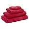 Catherine Lansfield - Egyptian Cotton Towel - Red - Various Size Options Large Image