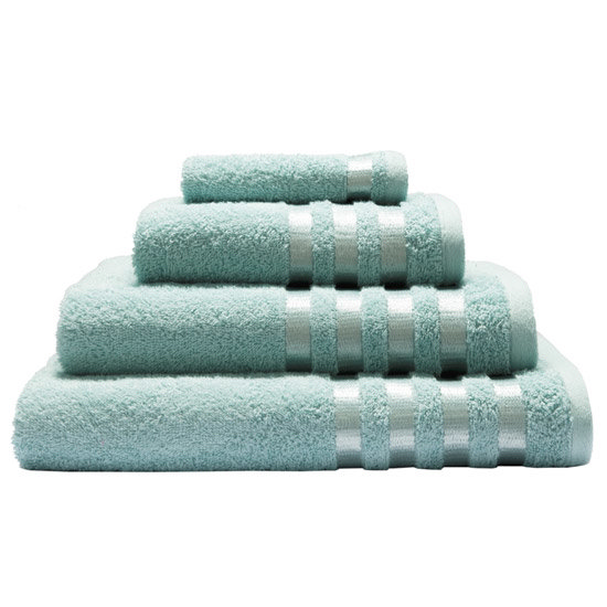 Catherine Lansfield Egyptian Viscose Towel Duck Egg Blue Various