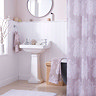 Catherine Lansfield - Versailles Shower Curtain - W1800 x H1800mm Feature Large Image