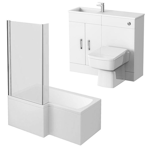 Cello Small Bathroom Suite Victorian Plumbing UK