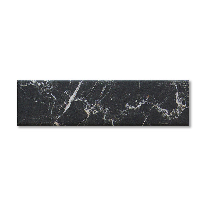Centola Black Marble Effect Wall & Floor Tiles - 62 x 235mm
