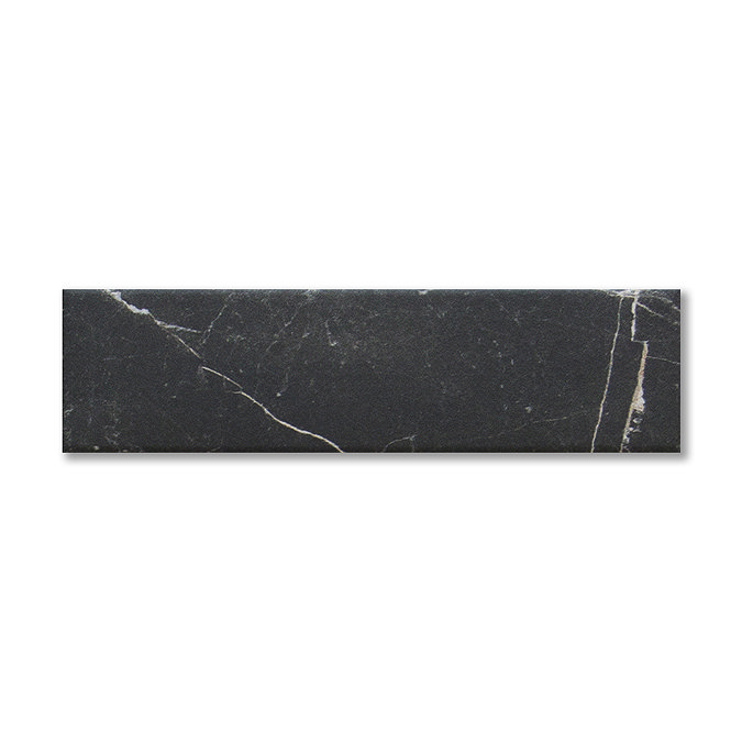 Centola Black Marble Effect Wall & Floor Tiles - 62 x 235mm