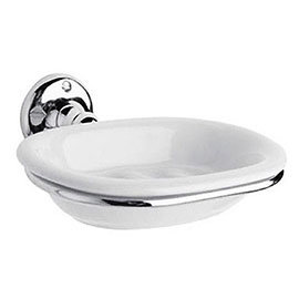 Traditional Ceramic Soap Dish & Holder - ATD001 Medium Image