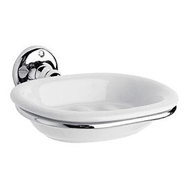 Traditional Ceramic Soap Dish & Holder - ATD001 Large Image