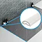 Chameleon Universal Wet Room Shower Floor Seal (Clear - 2400mm)  Profile Large Image