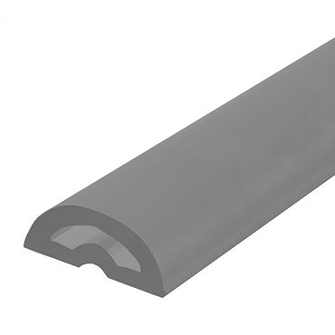 Chameleon Universal Wet Room Shower Floor Seal (Grey - 1200mm)  Profile Large Image