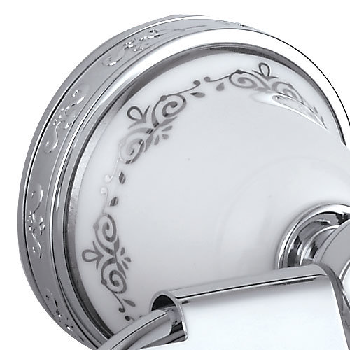 Charlbury Traditional Toilet Brush & Holder - Chrome Profile Large Image