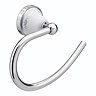 Charlbury Traditional Towel Ring - Chrome Large Image