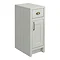 Chatsworth Traditional Grey Double Basin Vanity + Cupboard Combination Unit  additional Large Image