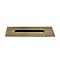 Chatsworth 1700 Freestanding Curved Bath - Double Ended with Antique Brass Waste