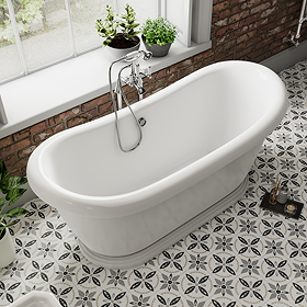 Chatsworth 1770 Double Ended Slipper Roll Top Bath