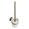 Chatsworth 1928 Antique Brass Traditional Toilet Brush & Holder  Feature Large Image