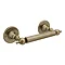 Chatsworth 1928 Antique Brass Traditional Toilet Roll Holder  Profile Large Image