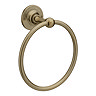 Chatsworth 1928 Traditional Towel Ring Antique Brass