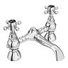 Chatsworth 1928 Black Traditional Crosshead Bath Filler Tap