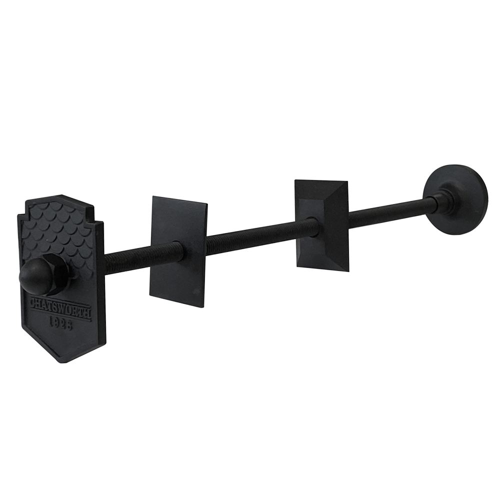 Chatsworth 1928 Column Radiator Wall Stay Bracket Matt Black