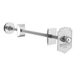 Chatsworth 1928 Column Radiator Wall Stay Bracket Polished Chrome