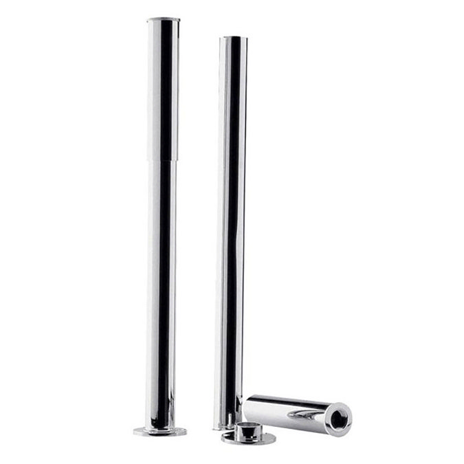 Chatsworth 1928 Traditional Bath Shower Mixer Tap with Adjustable Shrouds for Roll Top Baths  Featur
