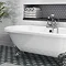 Chatsworth 1928 Traditional Crosshead Bath Shower Mixer Tap with Shower Kit  Standard Large Image