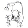 Chatsworth 1928 Traditional Crosshead Freestanding Bath Shower Mixer Tap  Profile Large Image