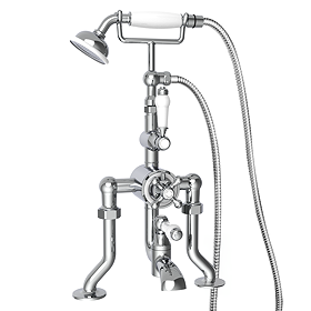 Chatsworth 1928 Traditional Deck Mounted Thermostatic Bath Shower Mixer