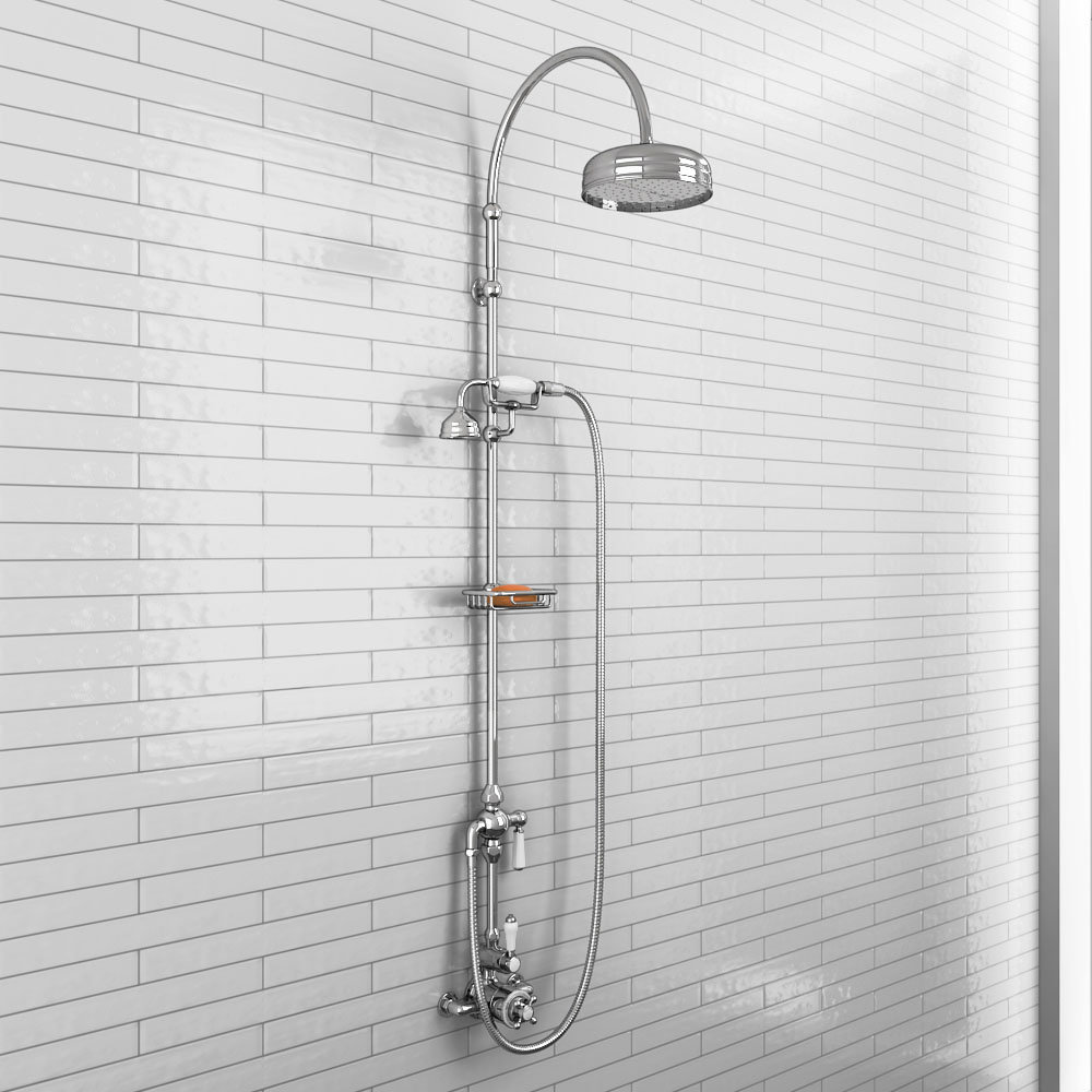 Chatsworth 1928 Exposed Valve Shower Traditional Showers 8504