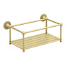 Chatsworth 1928 Traditional Large Bottle Rack Brushed Brass