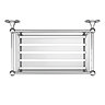 Chatsworth 1928 Traditional Large Bottle Rack - Chrome  In Bathroom Large Image
