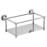 Chatsworth 1928 Traditional Large Bottle Rack - Chrome  Feature Large Image