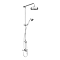Chatsworth 1928 Traditional Luxury Rigid Riser Shower Kit with Diverter & Valve