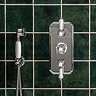 Chatsworth 1928 Traditional Shower with Concealed Valve, 8" Head + Handset