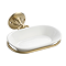 Chatsworth 1928 Traditional Soap Dish Holder Brushed Brass
