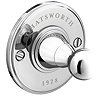 Chatsworth 1928 Traditional Spare Toilet Roll Holder - Chrome  Profile Large Image