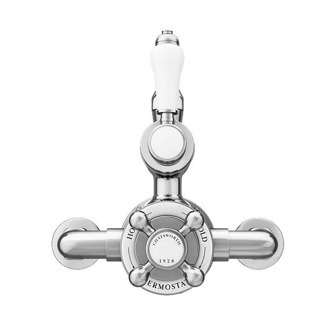 Chatsworth 1928 Traditional Twin Exposed Shower Valve  Feature Large Image