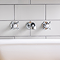 Chatsworth 1928 Traditional Wall Mounted Crosshead Basin Mixer Tap