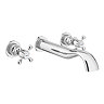 Chatsworth 1928 Traditional Wall Mounted Crosshead Bath Filler Tap Large Image