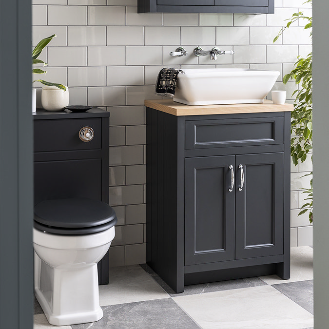 Chatsworth 1928 Traditional Wall Mounted White Lever Basin Mixer Tap