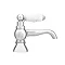 Chatsworth 1928 Traditional White Lever Bath Filler Tap  Feature Large Image