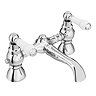 Chatsworth 1928 Traditional White Lever Bath Filler Tap Large Image