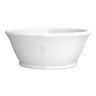 Chatsworth 390mm Traditional Round Countertop Basin - Gloss White