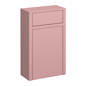 Chatsworth 500mm Traditional Dusky Pink Toilet Unit Only