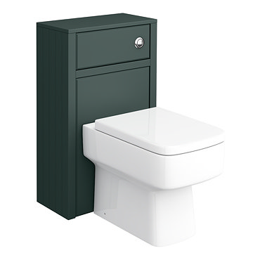 Chatsworth 500mm Traditional Green Toilet Unit Only  Profile Large Image